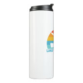 Lake Winnisquam New Hampshire Kayak Thermosbecher (Nach links gedreht)