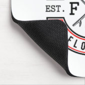 Lake Worth Beach Florida Fl Retro-Surfer Strandfro Mousepad (Ecke)