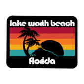 Lake Worth Beach Florida Magnet (Horizontal)