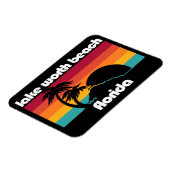 Lake Worth Beach Florida Magnet (Linke Seite)