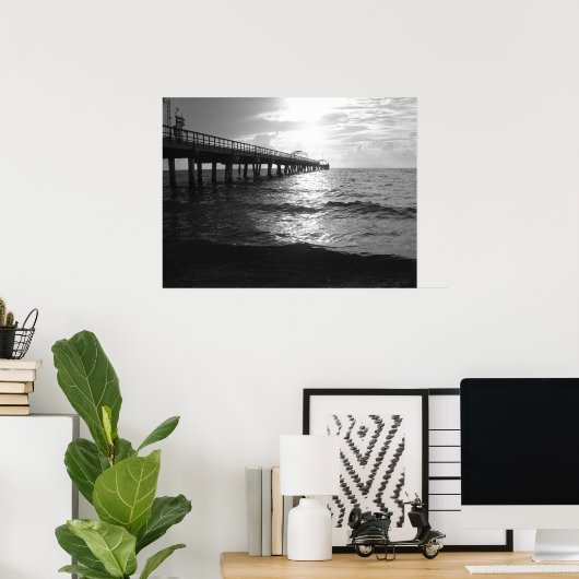 Lake Worth Pier Poster (Heimbüro)