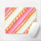 Lakeau auf breiten Streifen in seidig rosa bis bei Mousepad (Mit Mouse)