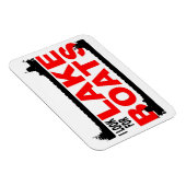 Lakebootmagnet — Klassik Magnet (Rechte Seite)