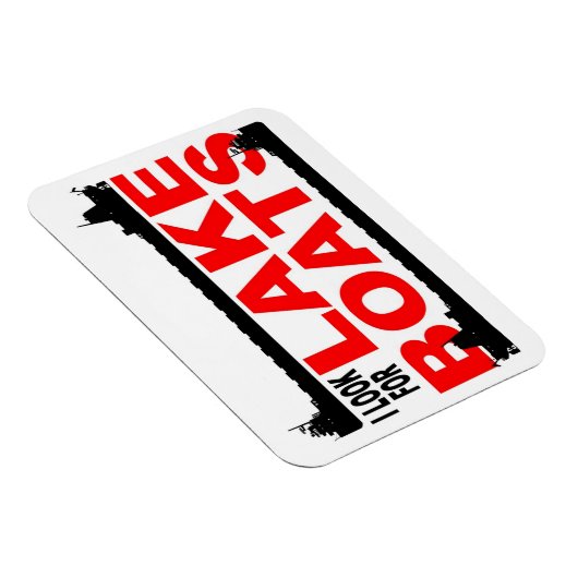 Lakebootmagnet — Klassik Magnet (Rechte Seite)