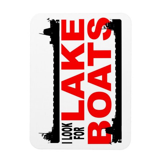 Lakebootmagnet — Klassik Magnet (Vertikal)