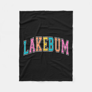 Lakebum Sommer Vibes Seetage Outdoor Natur Liebe Fleecedecke