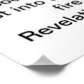 Lakefire Poster (Ecke)