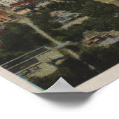 Lakeland, Florida - Aerial City View Showing Poster (Ecke)