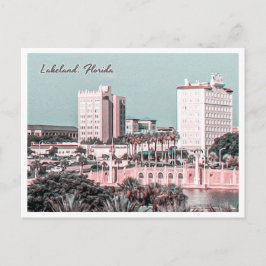 LAKELAND FLORIDA POSTKARTE