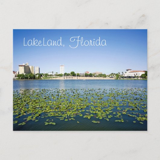Lakeland, Florida, USA Postkarte (Vorderseite)