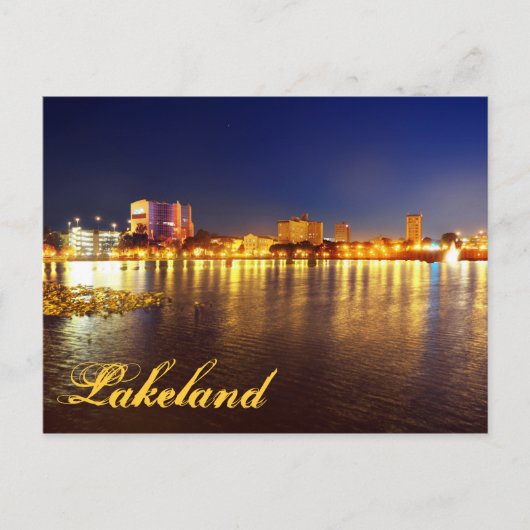 Lakeland, Florida, USA Postkarte (Vorderseite)