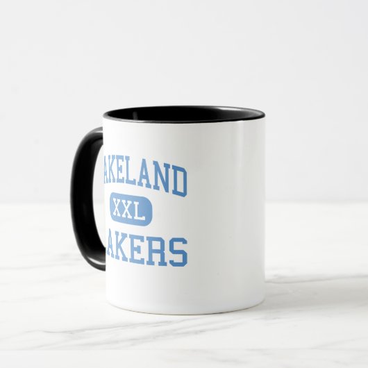 Lakeland - Lakers - Highschool - Lagrange Indiana Tasse (Vorderseite Links)