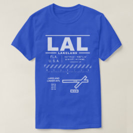 Lakeland Linder International Airport LAL T - Shir T-Shirt