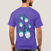 Lakeland-Rolle, die Innungs-T - Shirt - lila Eis (Rückseite)