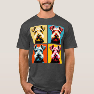 Lakeland Terrier Art Dog Lovers T-Shirt
