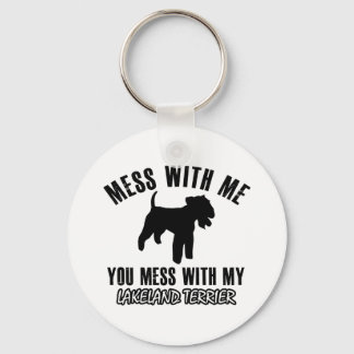 Lakeland Terrier Designs Schlüsselanhänger