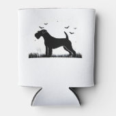 Lakeland Terrier Dog � Halloween Moon Silhouette C Dosenkühler (Vorderseite)