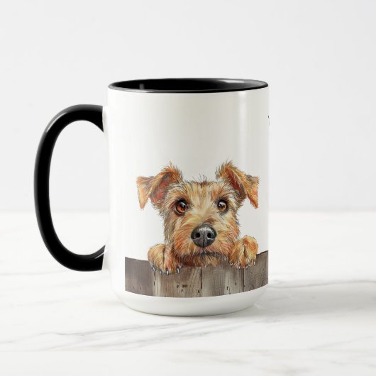 Lakeland Terrier Dog Tasse (Links)