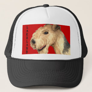 Lakeland Terrier Farbblock Truckerkappe