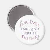 Lakeland Terrier Furever Magnet (Vorderseite/Rückseite)