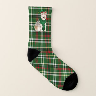 Lakeland Terrier Kariert Funny Dog Lover's Holiday Socken