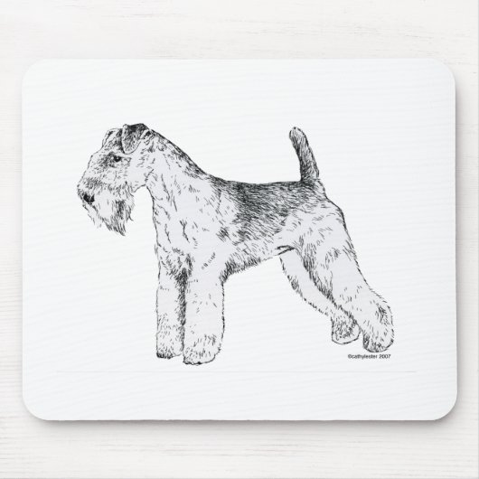 Lakeland Terrier Mousepad (Vorne)