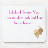 Lakeland Terrier Mousepad (Vorne)