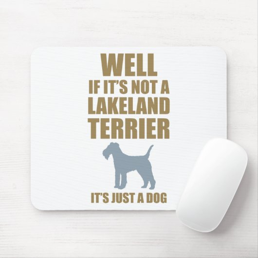 Lakeland Terrier Mousepad (Mit Mouse)