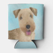 Lakeland Terrier Painting - Niedliche Original Dog Dosenkühler (Vorderseite)
