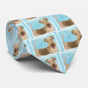 Lakeland Terrier Painting - Niedliche Original Dog Krawatte