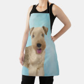 Lakeland Terrier Painting - Niedliche Original Dog Schürze (InSitu)