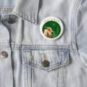 Lakeland Terrier Peace Button (Beispiel)