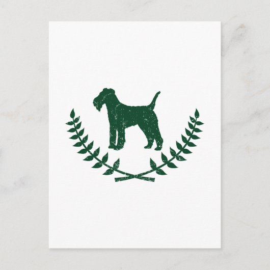 Lakeland Terrier Postkarte (Vorderseite)