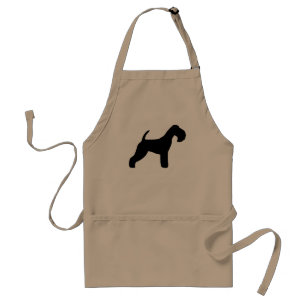 Lakeland Terrier Silhouette Schürze