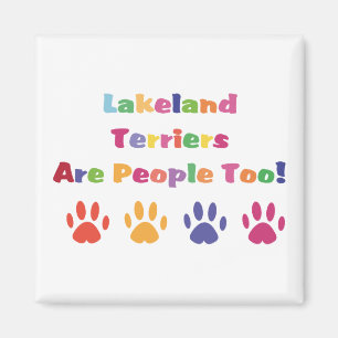 Lakeland Terrier sind auch Menschen Magnet