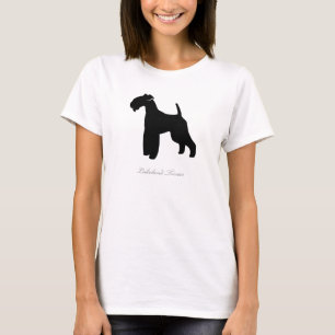 Lakeland-Terrier-T - Shirt (schwarze Silhouette)