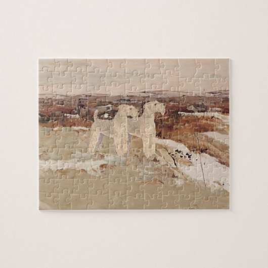 Lakeland Terriers November Days Puzzle (Horizontal)