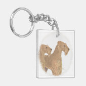 Lakeland Terriers Schlüsselanhänger (Vorderseite links)