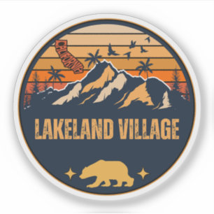 Lakeland Village, Kalifornien Aufkleber