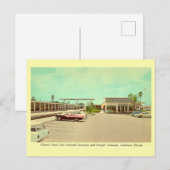 Lakeland, Vintager Bahnhof Florida Postkarte (Vorne/Hinten)