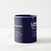 Laken Personalized Name Coffee Mug Zweifarbige Tasse (Mittel)