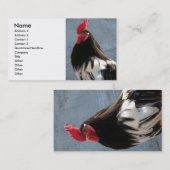 Lakenvelder Rooster Visitenkarte (Vorne/Hinten)