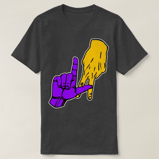 LAKER Handsignal T-Shirt (Design vorne)