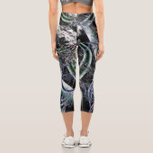 Lakerationen in der Zeit Capri Leggings (Rückseite)