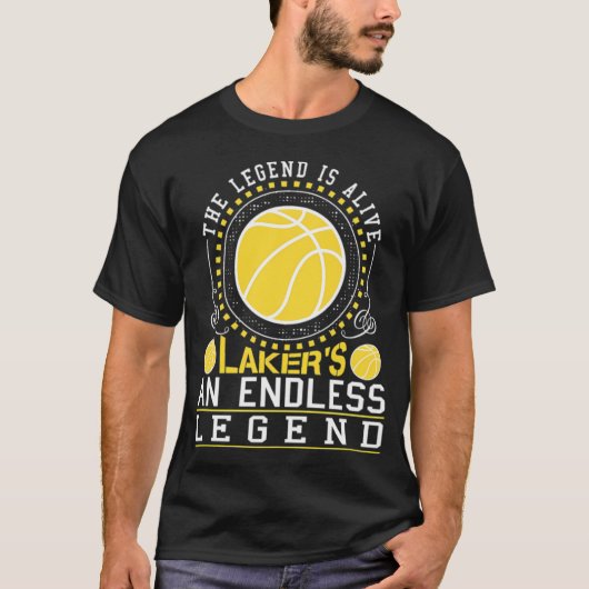 Laker's endless Los Angeles Mask Tshirt (Vorderseite)