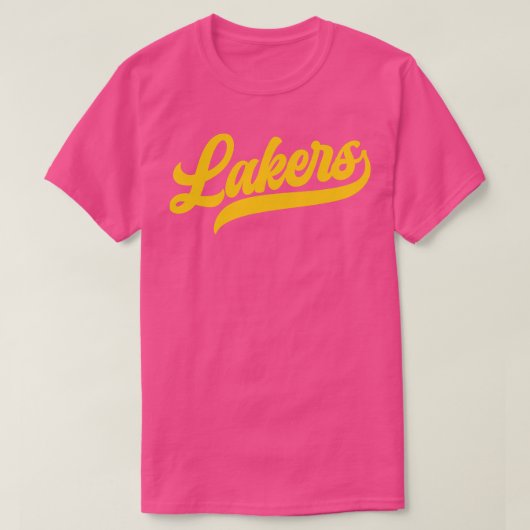 Lakers Retro LA Lakers Basketball T-Shirt (Design vorne)