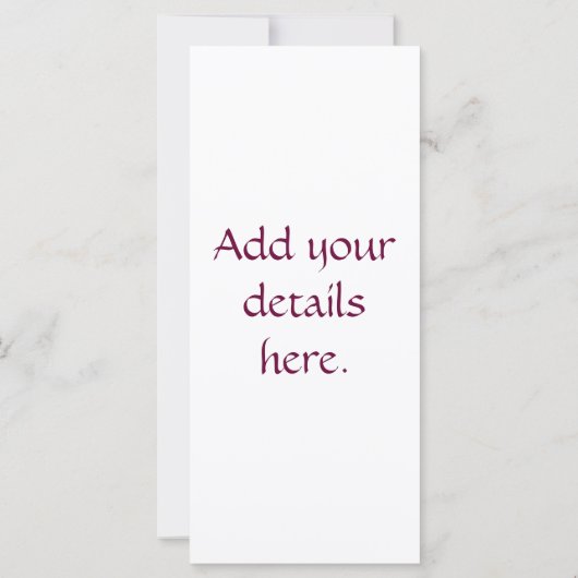 LAKES CARD (Rückseite)