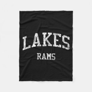 Lakes High School HS West Palm Beach FL Vintage Fleecedecke