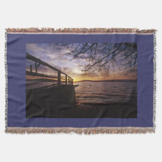 Lakeshore Sunset Lake Design Decke (Vorderseite)