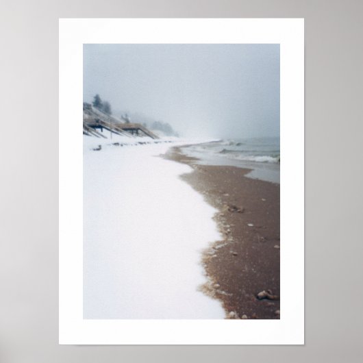 Lakeshore Winter Poster (Vorne)